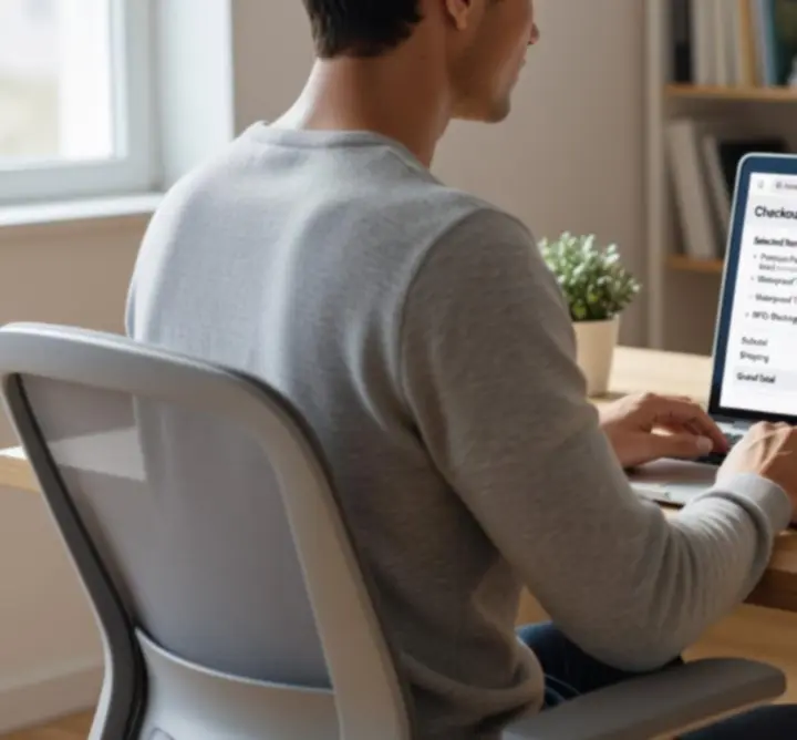 Podgląd podsumowania zamówienia z organizerami podróżnymi w Pack Organize