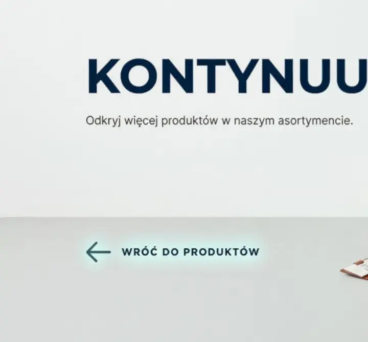 Zachęta do dalszych zakupów w Pack Organize